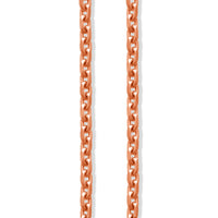 Gold Odin Link Chain (4mm) (14K ROSE GOLD) - IF & Co. Custom Jewelers