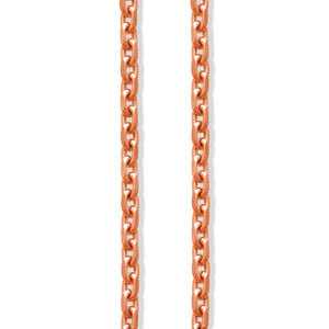 Gold Odin Link Chain (4mm) (14K ROSE GOLD) - IF & Co. Custom Jewelers