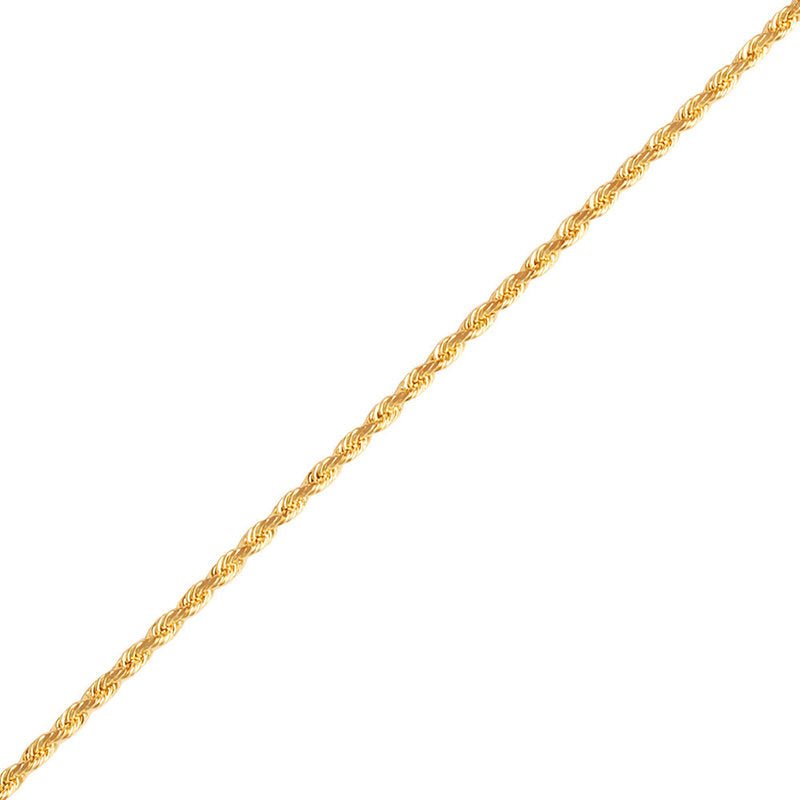 Gold Rope Chain (2.0mm) (14K YELLOW GOLD) - IF & Co. Custom Jewelers
