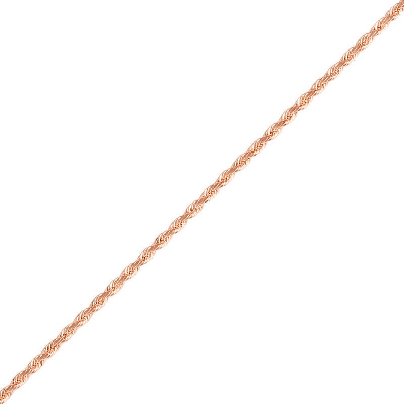 Gold Rope Chain (2.0mm) (14K ROSE GOLD) - IF & Co. Custom Jewelers