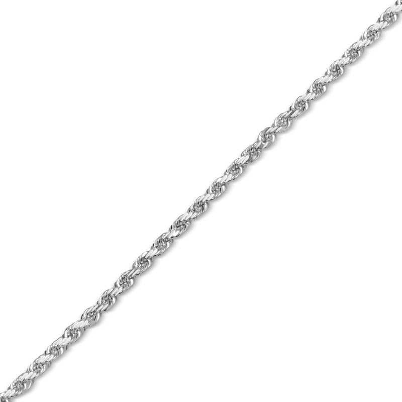 Gold Rope Chain (4.0mm) (14K WHITE GOLD) - IF & Co. Custom Jewelers