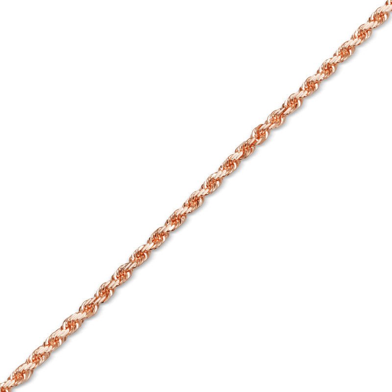 Gold Rope Chain (4.0mm) (14K ROSE GOLD) - IF & Co. Custom Jewelers