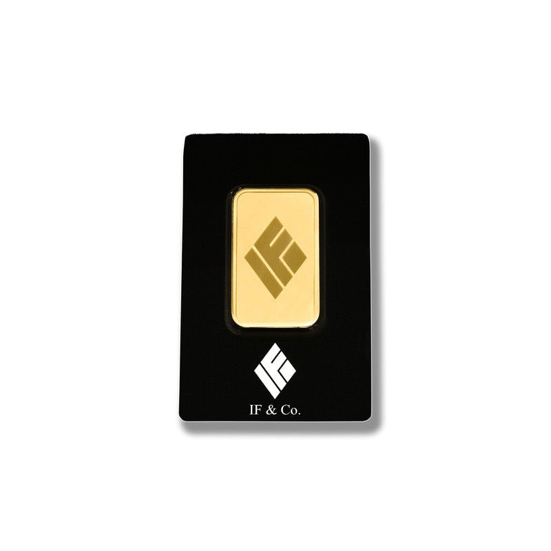 Limited PAMP x IF & Co. 1oz. Pure Gold Bar (999.9 Fine) () - IF & Co. Custom Jewelers