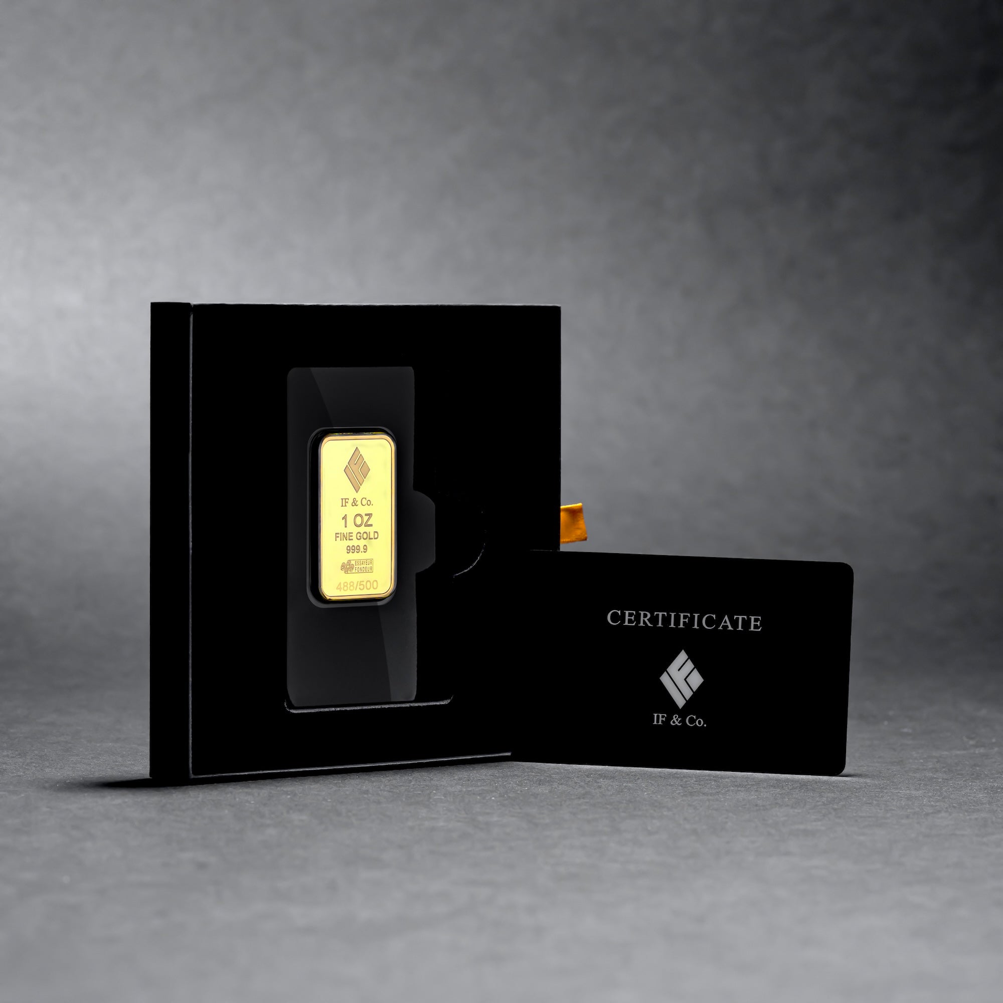 Limited PAMP x IF & Co. 1oz. Pure Gold Bar (999.9 Fine) () - IF & Co. Custom Jewelers