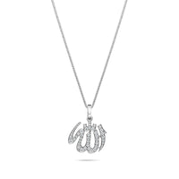 Micro Allah Piece (Fully Iced) (14K YELLOW GOLD) - IF & Co. Custom Jewelers