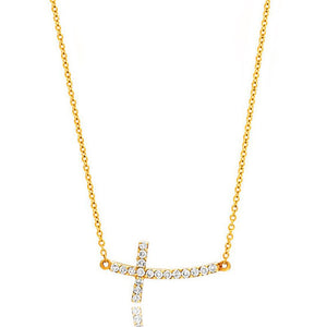 Micro Ally Necklace (14K YELLOW GOLD) - IF & Co. Custom Jewelers