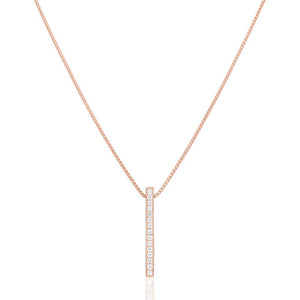 Micro Ava Necklace (18K YELLOW GOLD) - IF & Co. Custom Jewelers