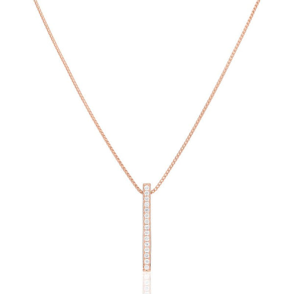 Micro Ava Necklace (18K YELLOW GOLD) - IF & Co. Custom Jewelers