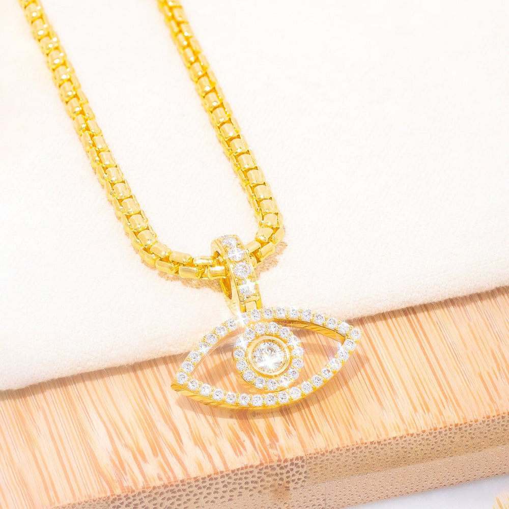 Micro Evil Eye (Fully Iced, Version 2.0)