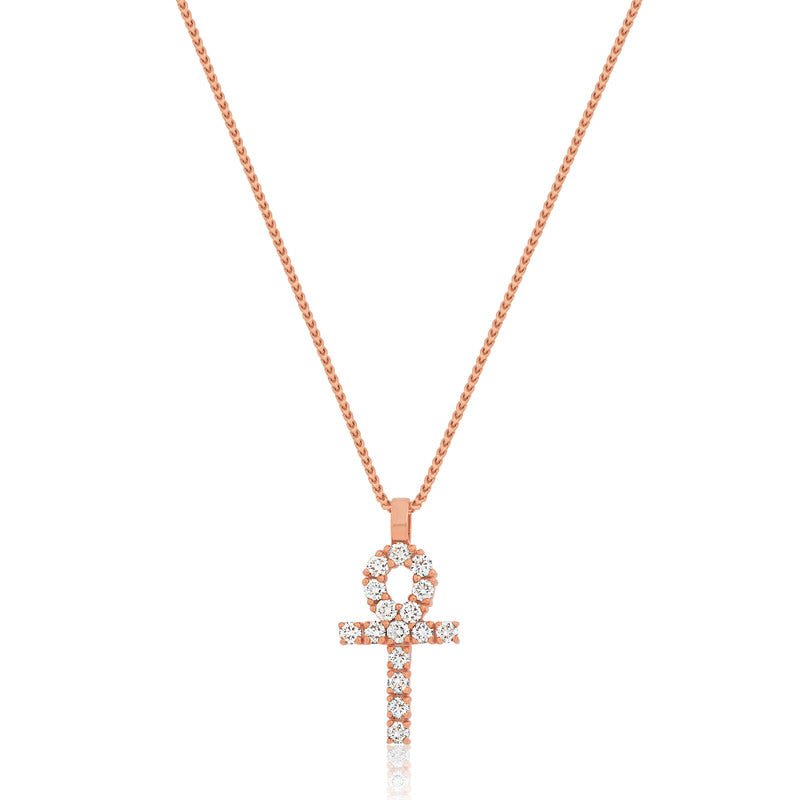 Micro Harvey Ankh (14K ROSE GOLD) - IF & Co. Custom Jewelers