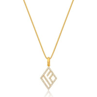 Micro IF & Co. Logo Piece (Diamonds) (14K YELLOW GOLD) - IF & Co. Custom Jewelers
