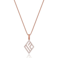 Micro IF & Co. Logo Piece (Diamonds) (14K ROSE GOLD) - IF & Co. Custom Jewelers