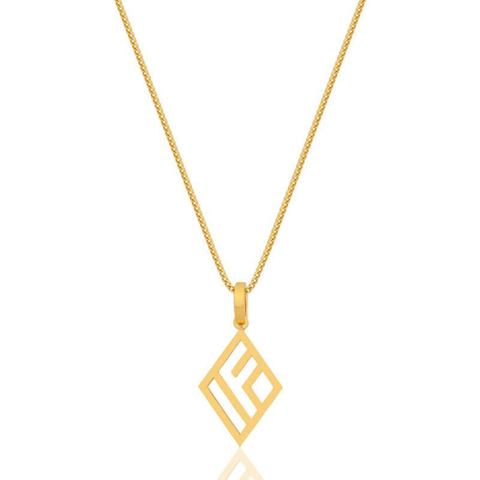 Micro IF & Co. Logo Piece (Solid Gold) (14K YELLOW GOLD) - IF & Co. Custom Jewelers