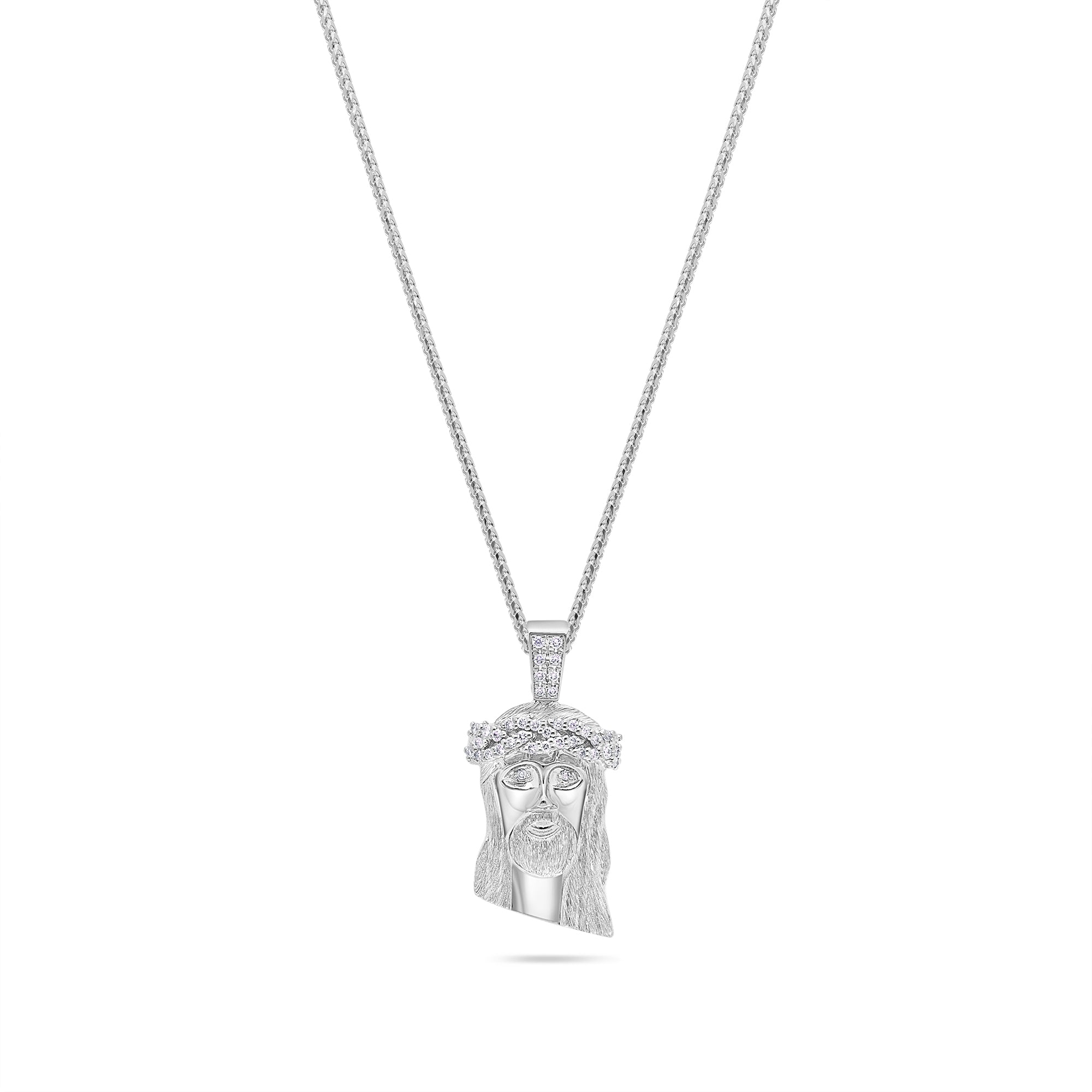 Micro Jesus Piece Diamonds Partially Iced IF Co