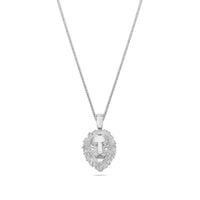 Micro Lion Piece (Diamond Eyes) (14K YELLOW GOLD) - IF & Co. Custom Jewelers
