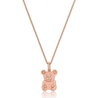 Micro Rimmer Bear Piece (14K ROSE GOLD) - IF & Co. Custom Jewelers