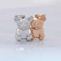 Micro Rimmer Bear Piece (14K ROSE GOLD) - IF & Co. Custom Jewelers