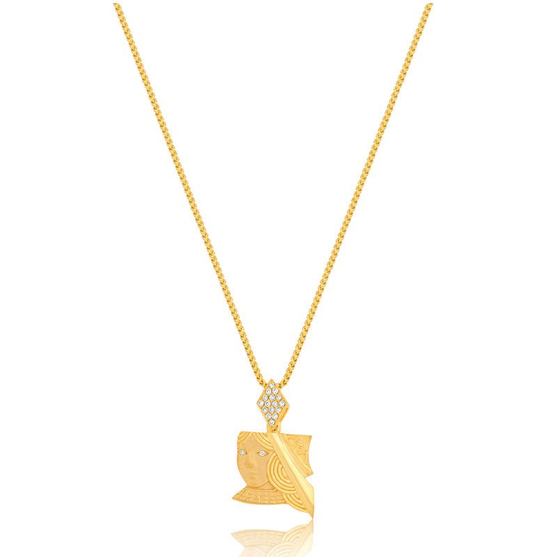 Micro Royal Queen Piece (14K YELLOW GOLD) - IF & Co. Custom Jewelers