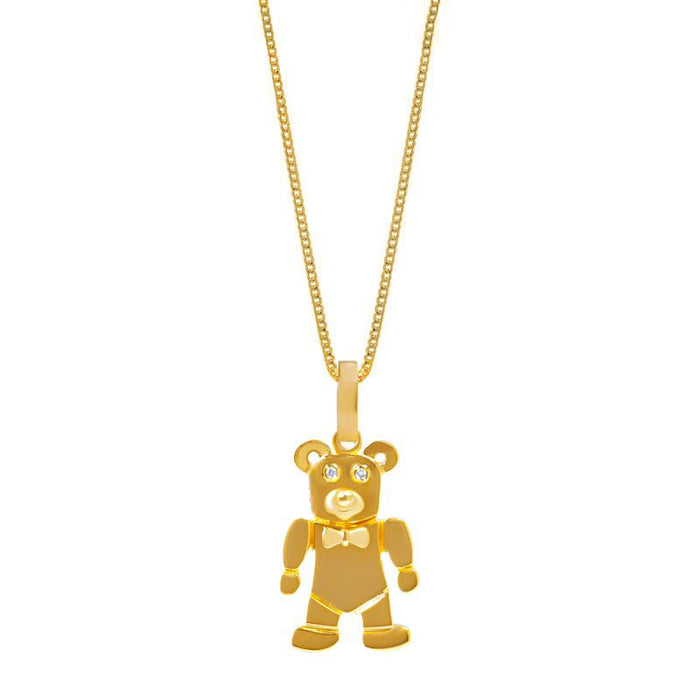 Micro Tori Bear (1997) (14K YELLOW GOLD) - IF & Co. Custom Jewelers