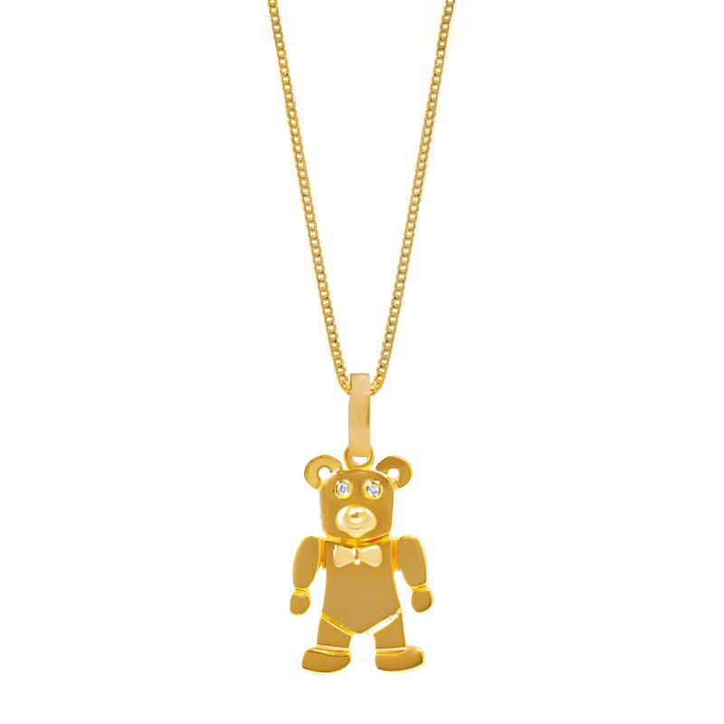 Micro Tori Bear (1997) (14K YELLOW GOLD) - IF & Co. Custom Jewelers