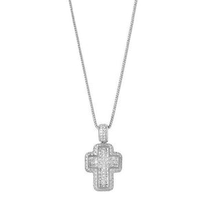 Milli Cory Cross (14K WHITE GOLD) - IF & Co. Custom Jewelers