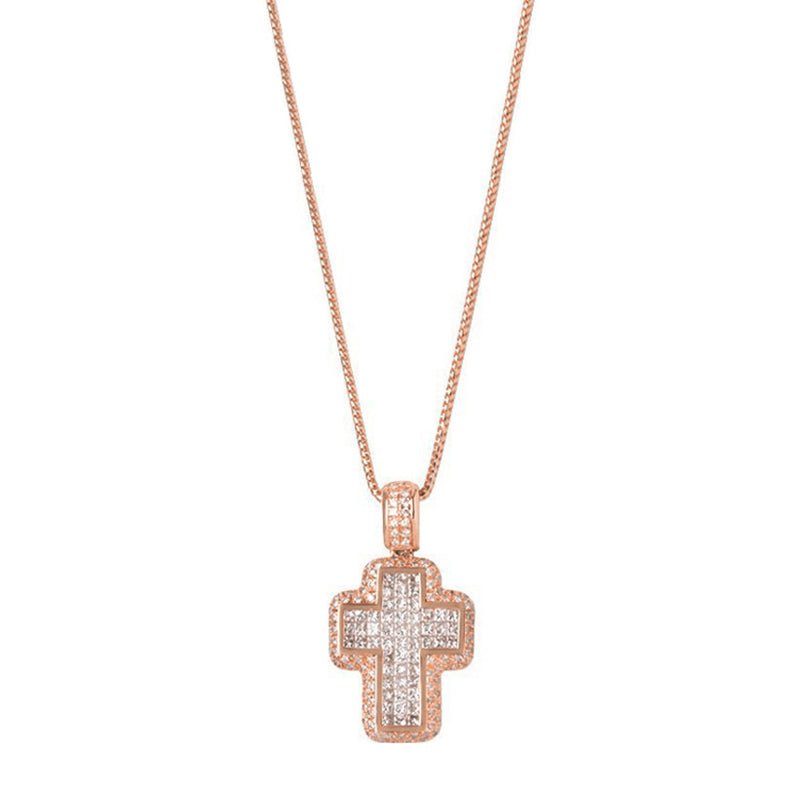 Milli Cory Cross (14K ROSE GOLD) - IF & Co. Custom Jewelers