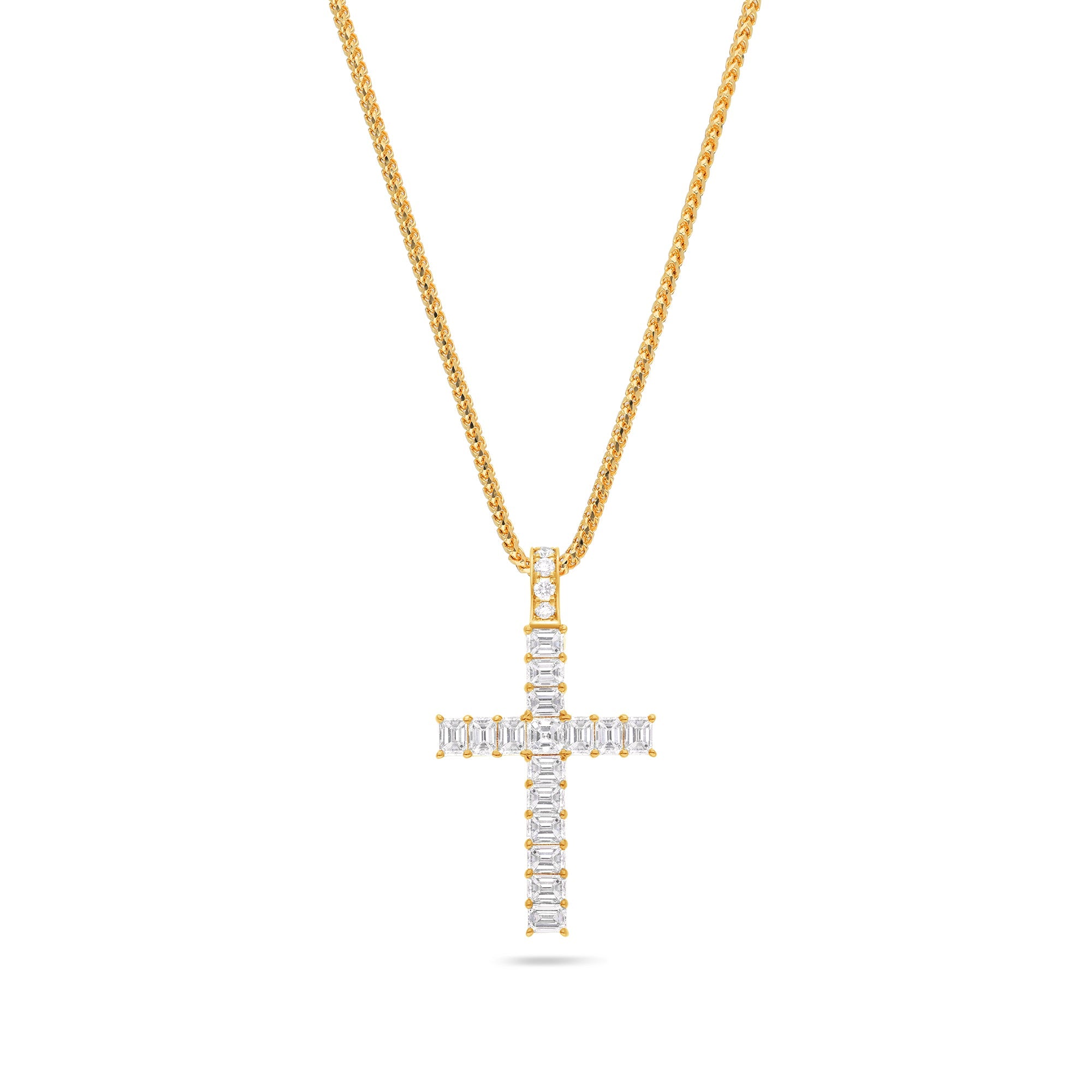 Milli Harper Cross (14K YELLOW GOLD) - IF & Co. Custom Jewelers