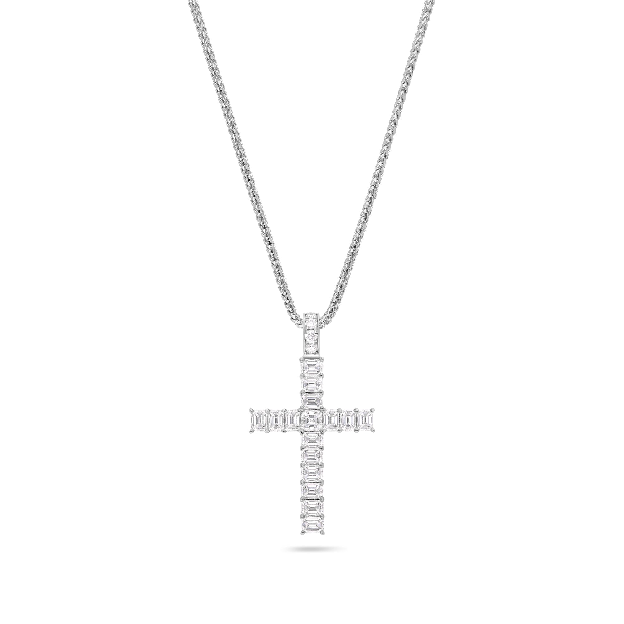 Milli Harper Cross (14K WHITE GOLD) - IF & Co. Custom Jewelers