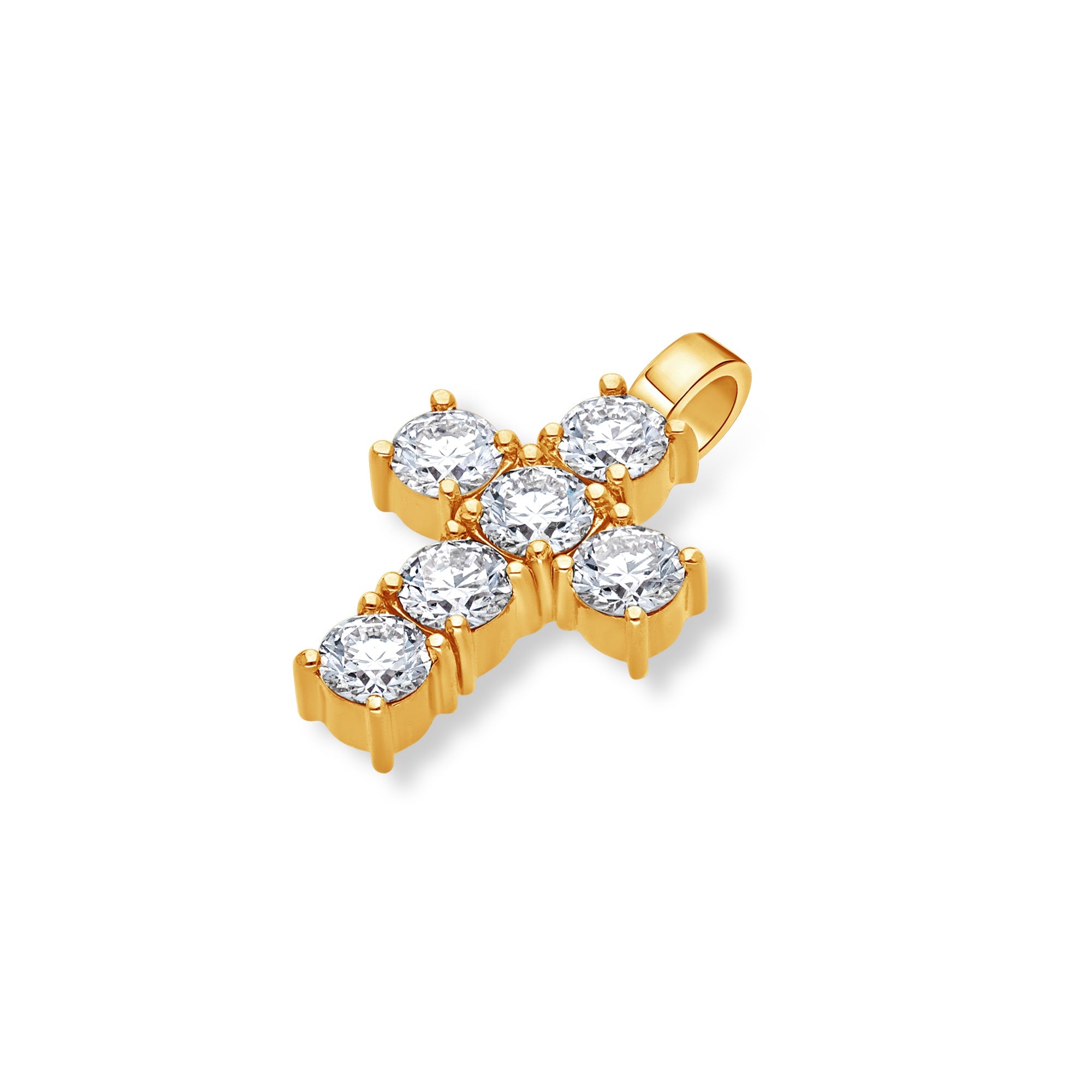 Nano Benny Cross (14K YELLOW GOLD) - IF & Co. Custom Jewelers