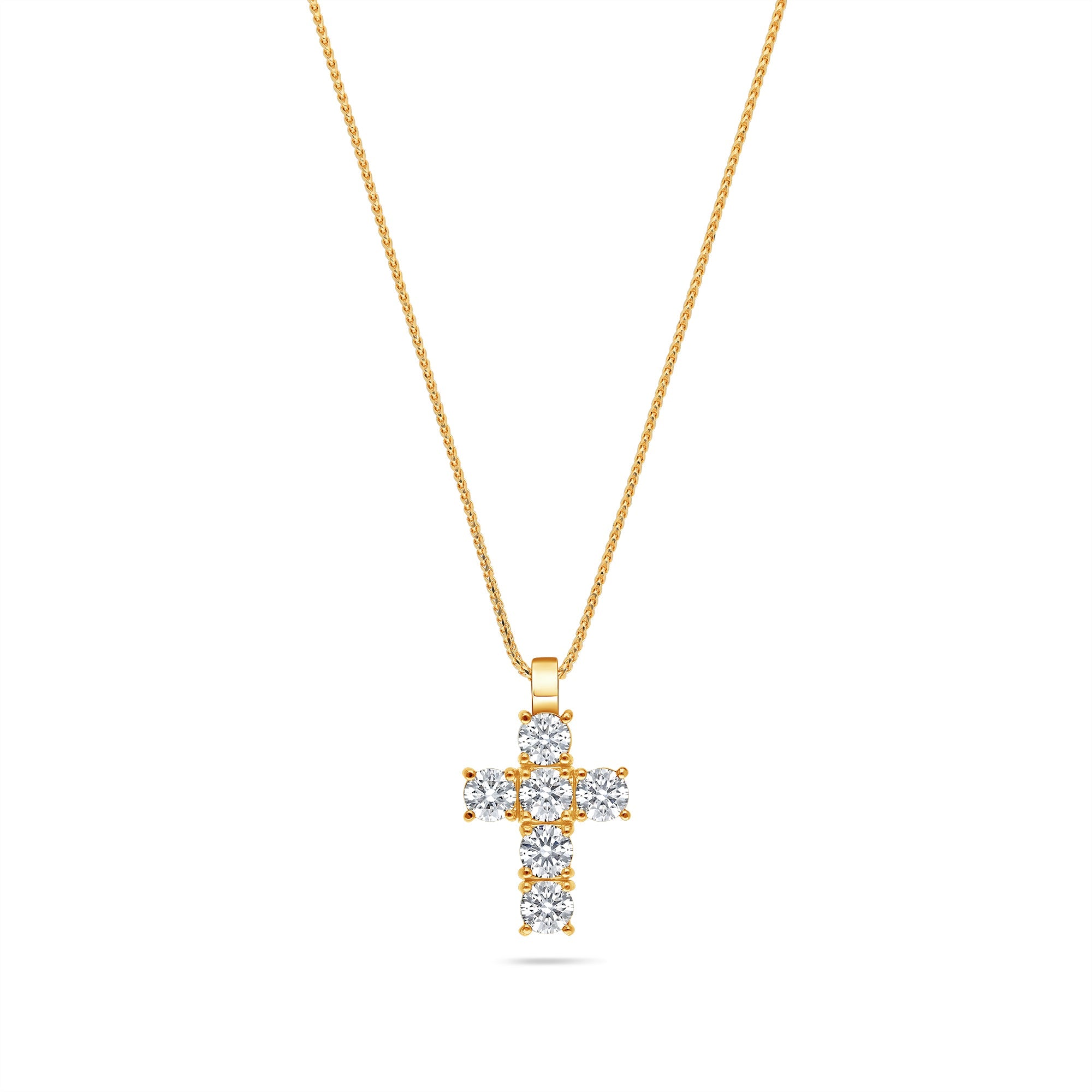 Nano Benny Cross (14K YELLOW GOLD) - IF & Co. Custom Jewelers