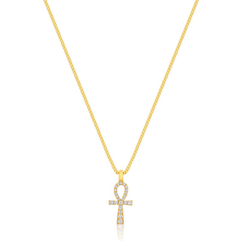 Nano Harvey Ankh (14K YELLOW GOLD) - IF & Co. Custom Jewelers
