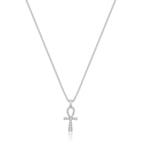 Nano Harvey Ankh (14K WHITE GOLD) - IF & Co. Custom Jewelers