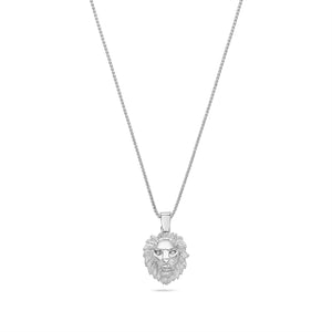 Nano Lion Piece (Diamond Eyes) (14K YELLOW GOLD) - IF & Co. Custom Jewelers