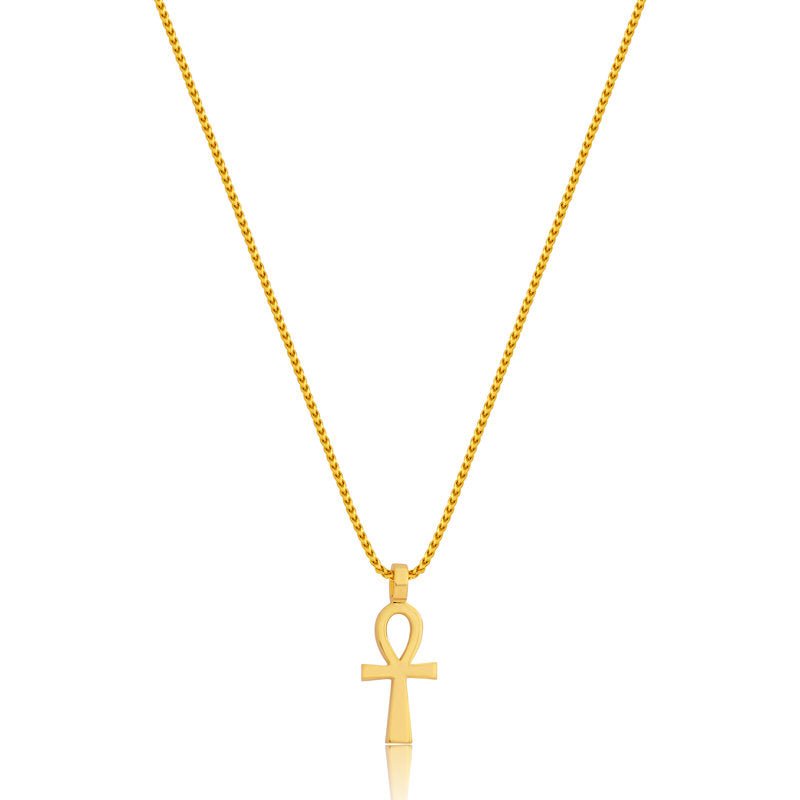 Nano Tori Ankh (14K YELLOW GOLD) - IF & Co. Custom Jewelers