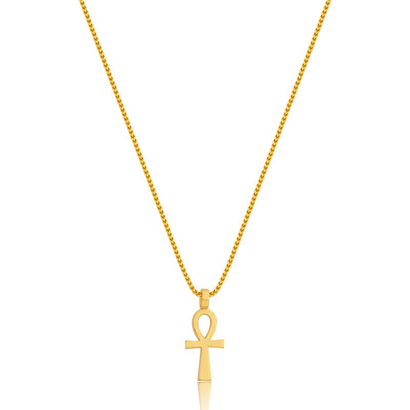 Nano Tori Ankh (14K YELLOW GOLD) - IF & Co. Custom Jewelers