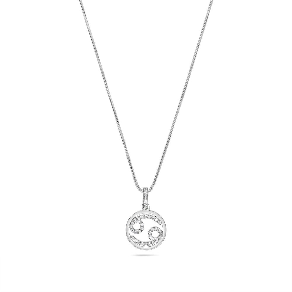Nano Zodiac Necklace: Cancer (14K YELLOW GOLD) - IF & Co. Custom Jewelers