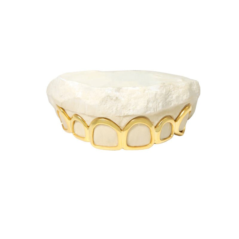 Open Face Gold Grill (14K YELLOW GOLD) - IF & Co. Custom Jewelers