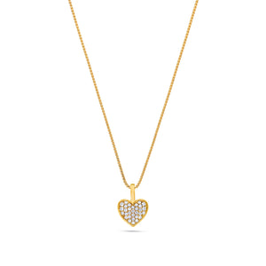 Pico Heart Necklace (14K YELLOW GOLD) - IF & Co. Custom Jewelers