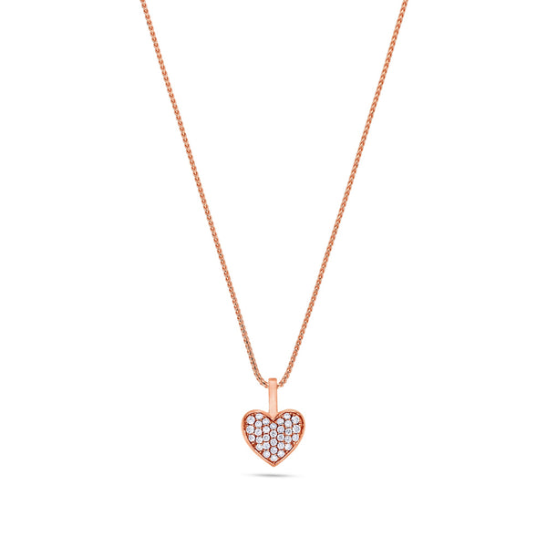 Pico Heart Necklace (14K YELLOW GOLD) - IF & Co. Custom Jewelers