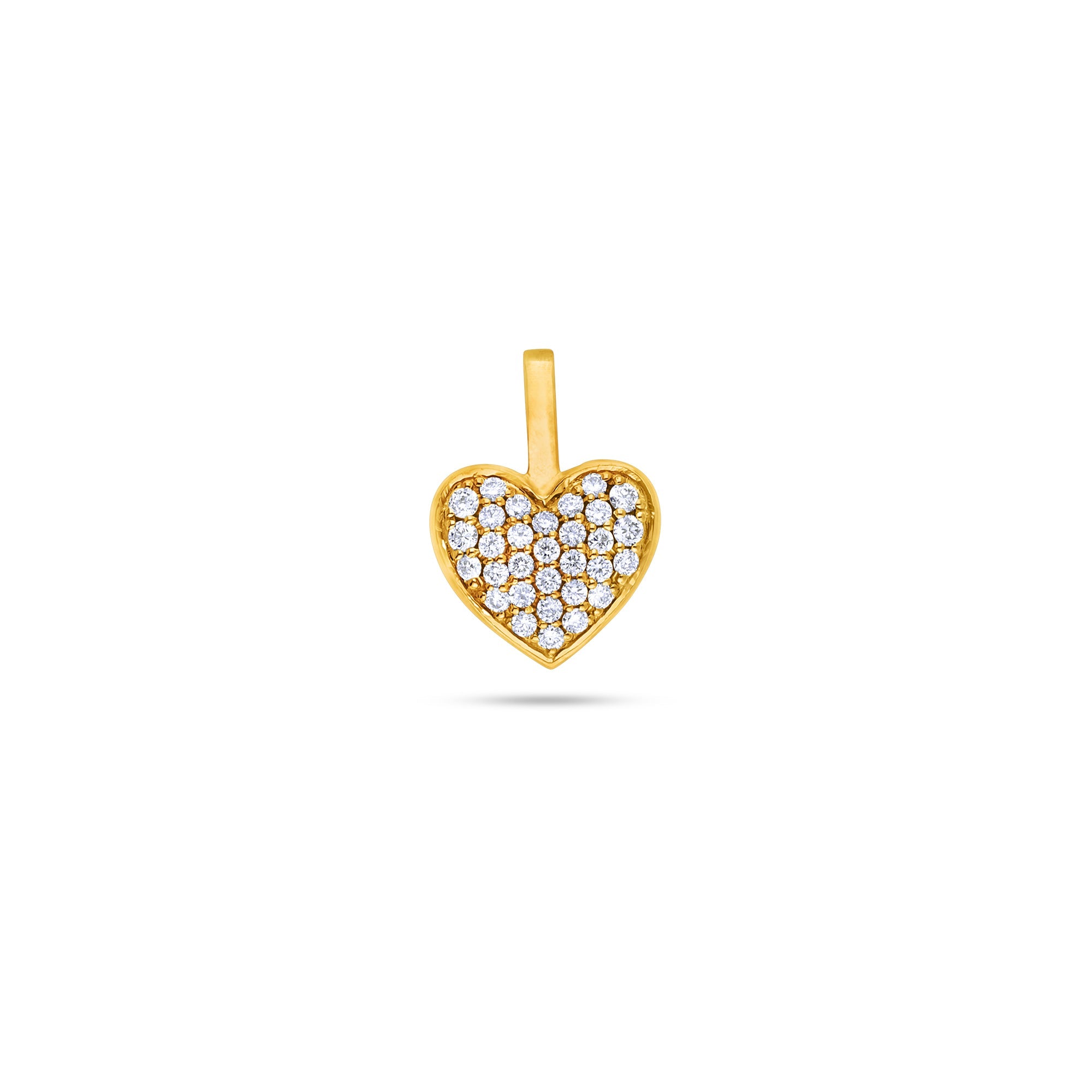 Pico Heart Necklace (14K YELLOW GOLD) - IF & Co. Custom Jewelers