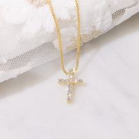 Pico Luna Cross (14K YELLOW GOLD) - IF & Co. Custom Jewelers
