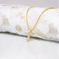 Pico Luna Cross (14K YELLOW GOLD) - IF & Co. Custom Jewelers