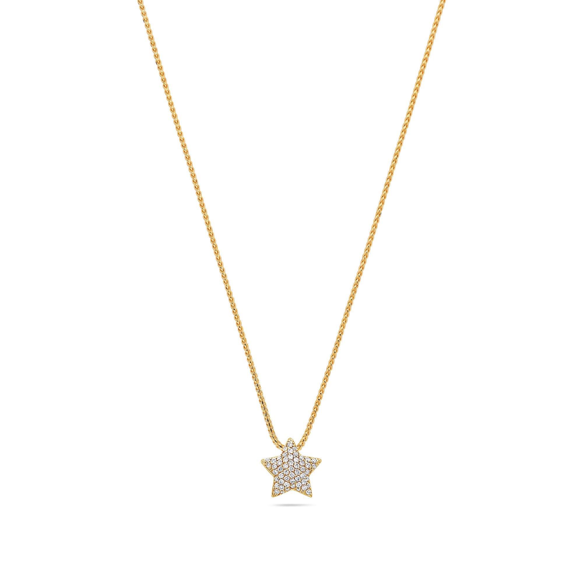 Pico Star Necklace (14K YELLOW GOLD) - IF & Co. Custom Jewelers