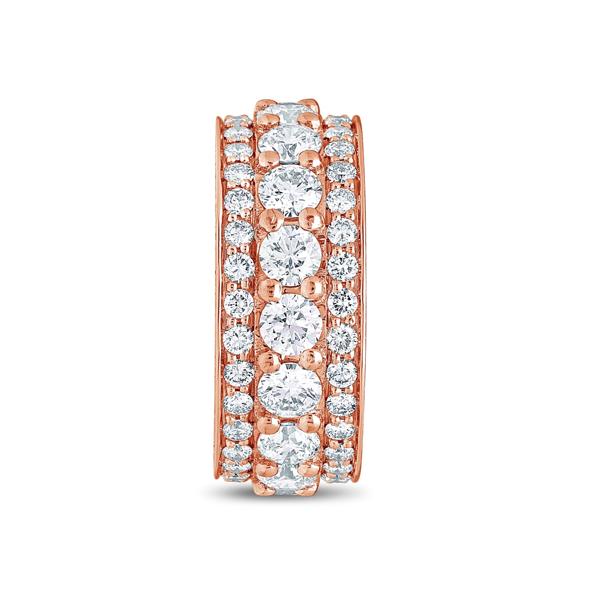 Renzo Eternity Ring (18K ROSE GOLD) - IF & Co. Custom Jewelers