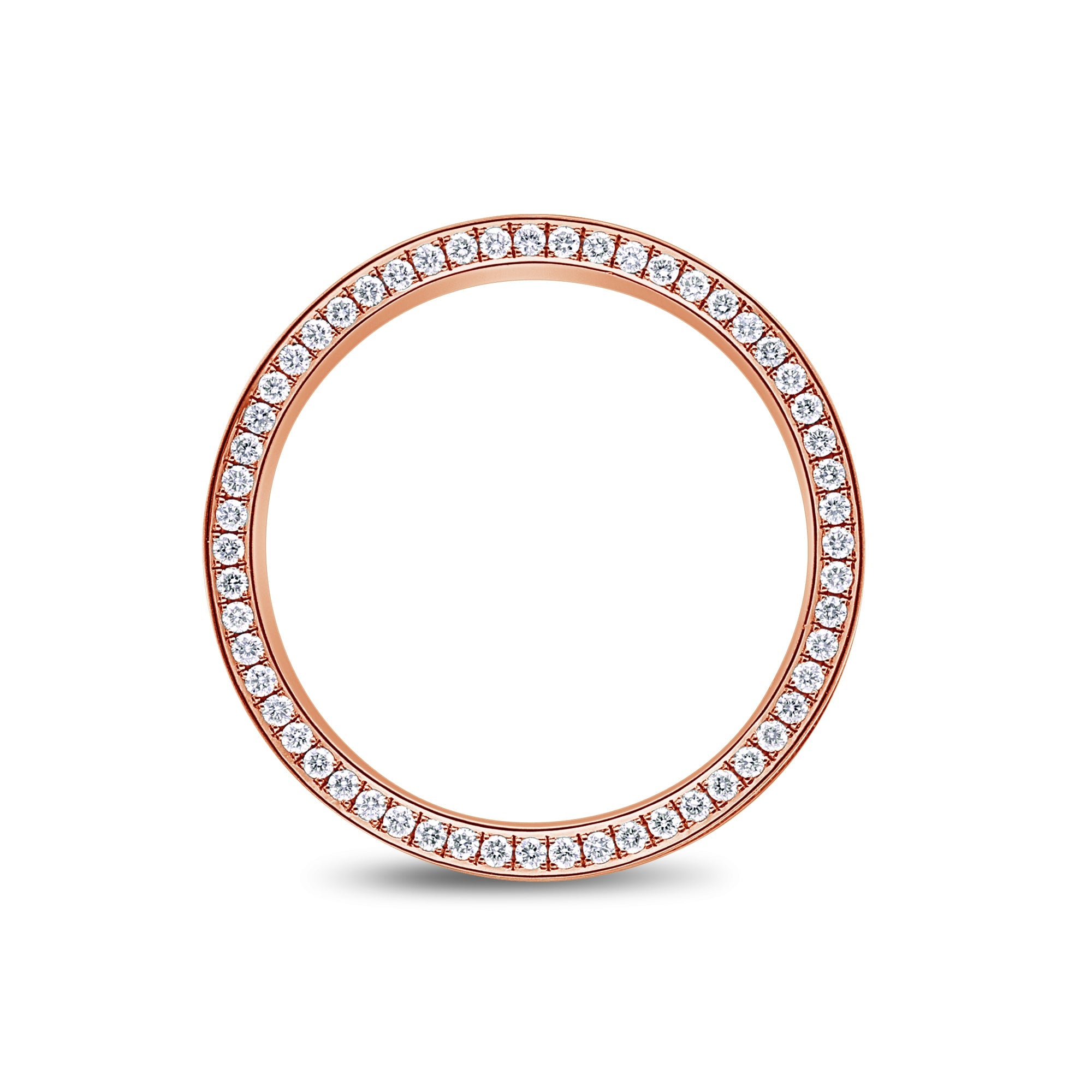 Sage Eternity Ring (3-Row) (18K ROSE GOLD) - IF & Co. Custom Jewelers