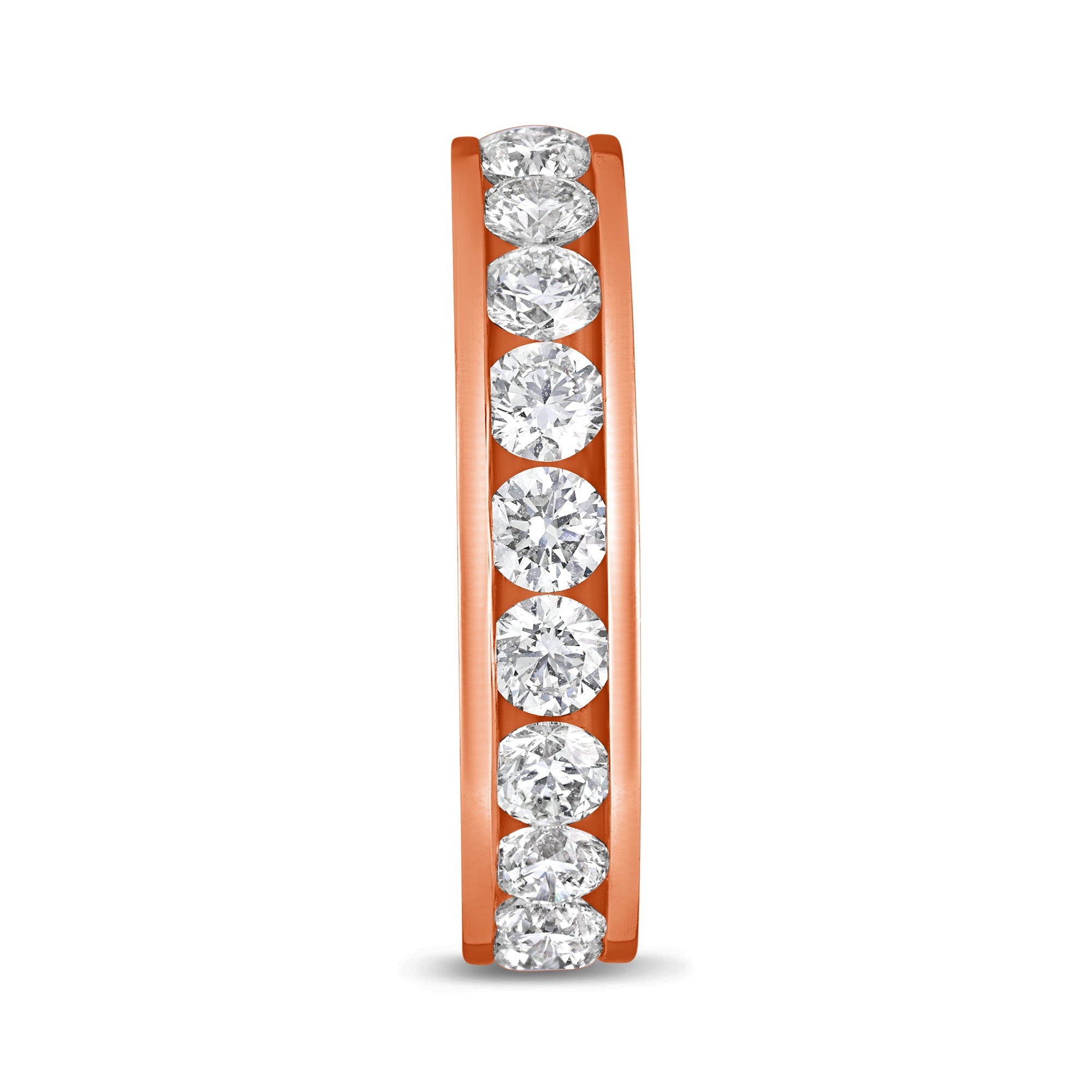 Sky Eternity Ring (18K ROSE GOLD) - IF & Co. Custom Jewelers