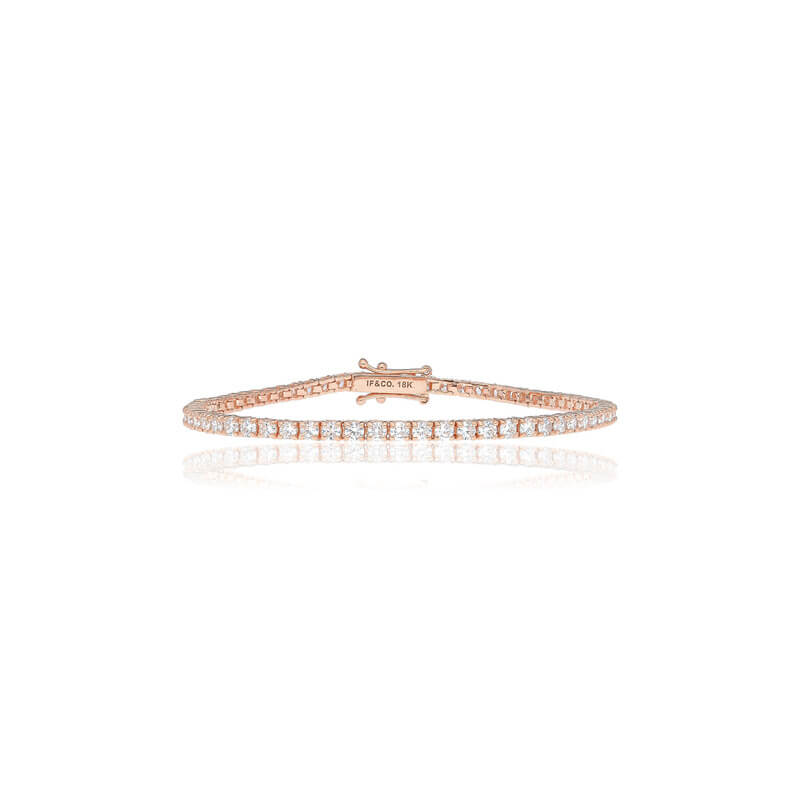 18K Love shaped Mangalsutra Diamond Bracelet | Diamond Collection | PC  Chandra Jewellers