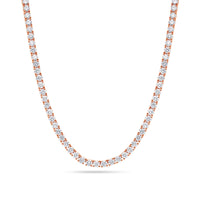 Vincent Diamond Tennis Necklace (13-Point) (18K YELLOW GOLD) - IF & Co. Custom Jewelers