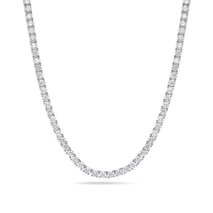 Vincent Diamond Tennis Necklace (13-Point) (18K YELLOW GOLD) - IF & Co. Custom Jewelers