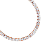 Vincent Diamond Tennis Necklace (15-Point) (18K YELLOW GOLD) - IF & Co. Custom Jewelers